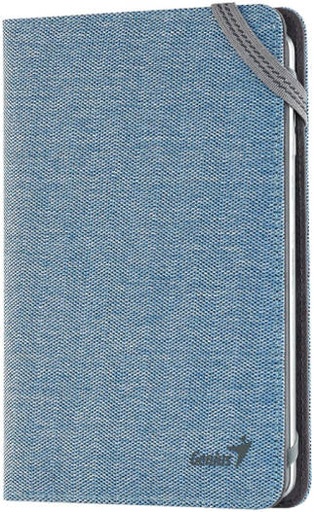 [39700020101] Genius 8 Inch Universal Folio Case, For Tablet / iPad / E-Book, High-quality Leatherette Material, 9.9cm Length, Blue | 39700020101