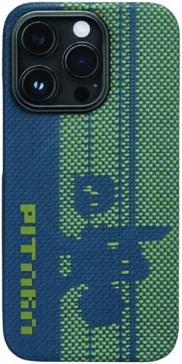 [PGP2302] Pitaka Pixel Game Limited Edition MagSafe Compatible Case, Fusion Weaving & Pixel Jacquard Weaving, Thin & Light Weight, 600D Aramid Fiber Material, For iPhone 14 (6.7"), Pixel Art | PGP2302