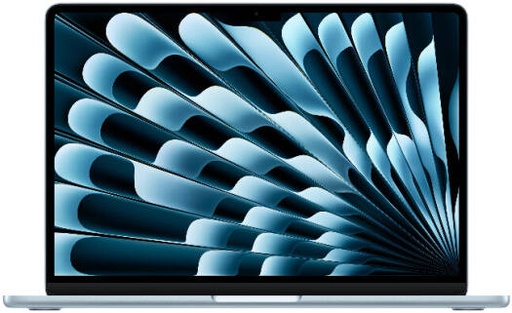 [MDHH4] Apple MacBook Air Laptop, 13.6" Liquid Retina Display, M5 Chip, 10-Core CPU, 8-Core GPU, 16 Core Neural Engine, 16GB RAM, 512GB SSD, MacOS, English Keyboard, Sky Blue | MDHH4