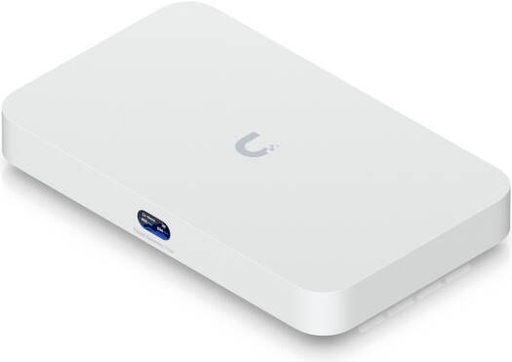 [UCG-Fiber] Ubiquiti Cloud Gateway Fiber, 50+ UniFi Device / 500+ Client Support, 5 Gbps IDS/IPS Throughput, 0.96" Status LCM Display, Selectable NVR Storage, 30W PoE Budget, White | UCG-Fiber