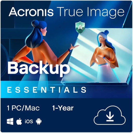 [TIE] Acronis True Image Essentials, 1 PC, 1 Year, Digital License | TIE