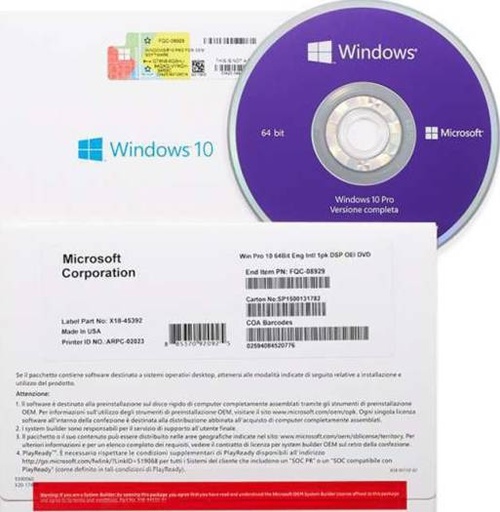 [KW9-00139U2/KW9-00109] Microsoft Windows 10 Home 64-bit English International | KW9-00139U2/KW9-00109