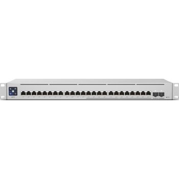 [USW-Enterprise-24-PoE] Ubiquiti 24-Port Gigabit Switch, 2.5Gb PoE +, 124 Gb/s Capacity, 2x SFP+, 400W Budget, 62 Gb/s Throughput | USW-Enterprise-24-PoE