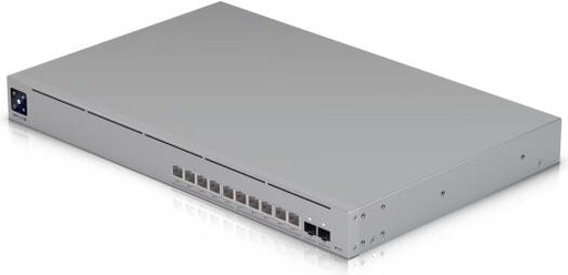 [USW-Pro-XG-10-PoE (400W)] Ubiquiti Pro XG 10 PoE Switch, 1.3" Touchscreen, 10 x 10G RJ45 Ethernet PoE 4 Ports (90W), 2 x 10G SFP+ Ports, 240 Gb/s Switching Capacity, 179 Mpps Forwarding Rate, Gray | USW-Pro-XG-10-PoE (400W)