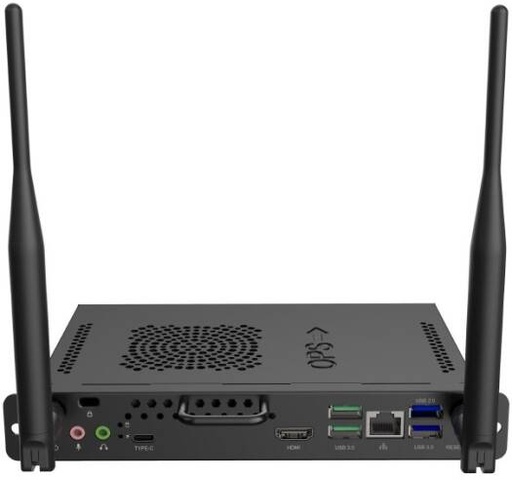 [TEY21-i7] BenQ OPS Slot-In Computer, Intel Core i7-10210U Processor, 16GB RAM, 256GB SSD, HDMI, 3.5mm Audio Output, 4x USB Port, 1x Type-C, Wide Compatibility, Black | TEY21-i7