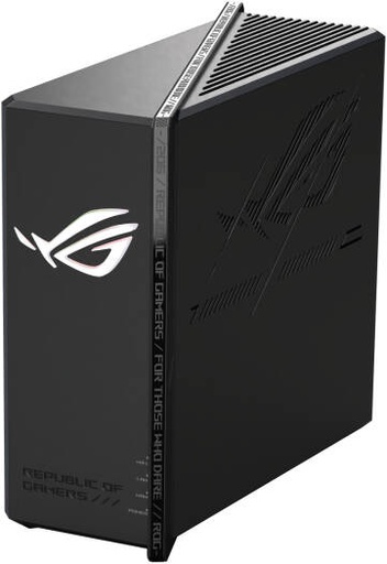 [ROG-STRIX-GS-BE18000] ASUS ROG Strix GS-BE18000 Gaming Router, Tri-Band Frequency, Up to 11529 Mbps (6GHz) Data Rates, Internal Antennas x8, OFDMA, Beamforming, Black | ROG-STRIX-GS-BE18000